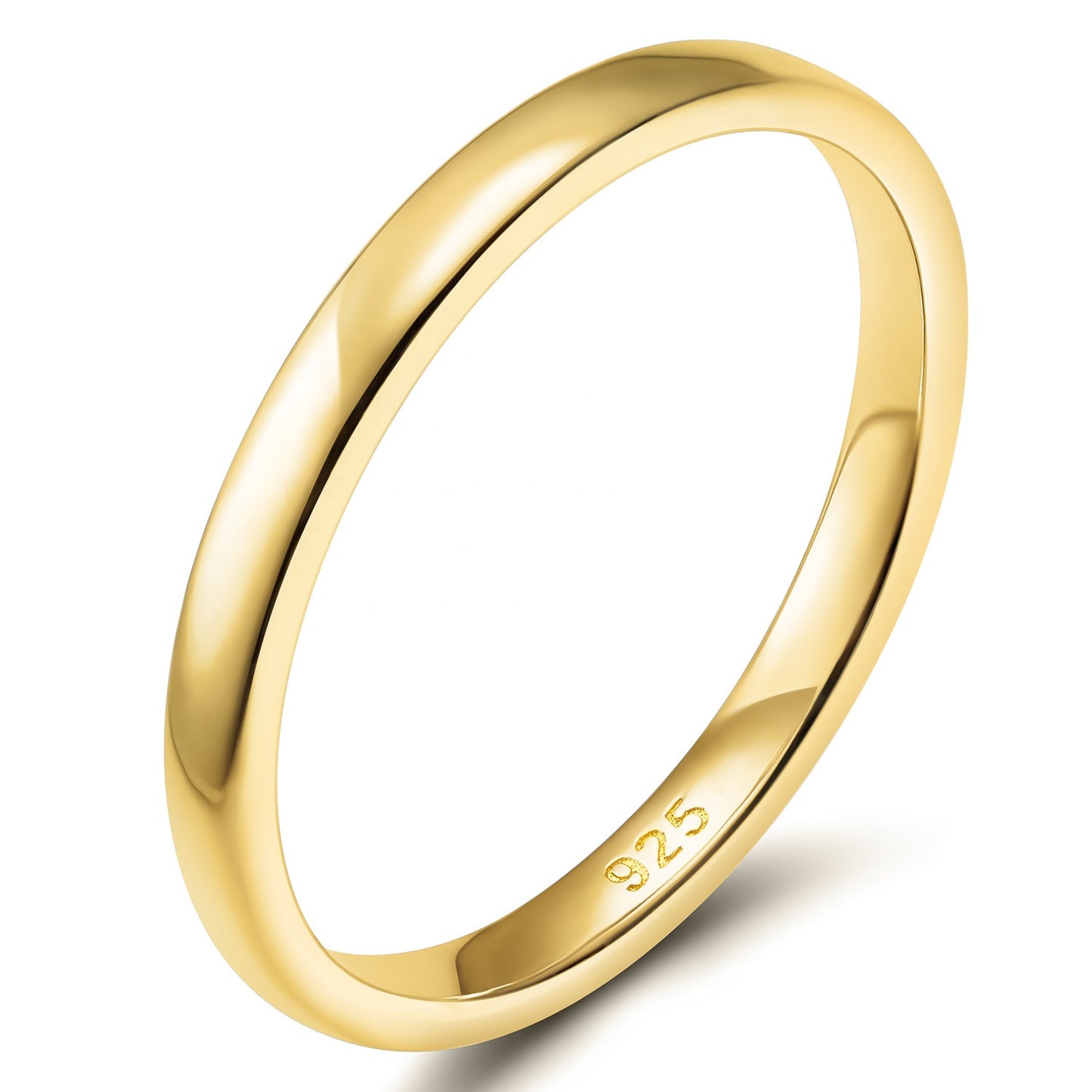 The Classic Lux Ring - Plain Wedding Band